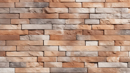 Texture of brick wall tiles isolated on a white background
