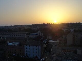 Atardecer en Roma