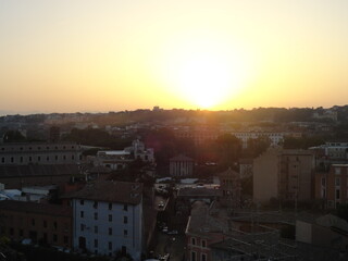 Atardecer en Roma