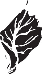 Hand drawn black rosehip. Vintage rosehip, great design for any purposes.