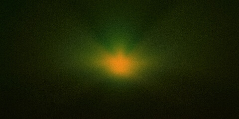 A bright flash of light. Ultra wide green orange lime emerald olive gradient premium background. Suitable for design, banner, wallpaper, template, creative projects, desktop. Exclusive quality, 21:9