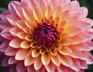 Close up of beautiful pink lotus or water lily flowers