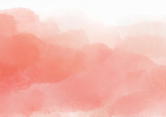 赤の水彩背景テクスチャー

