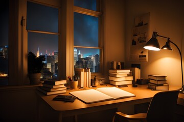 study and desk