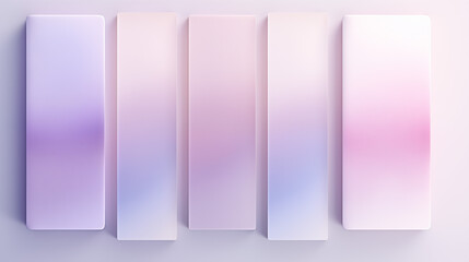 Gradientowe kolorowe tło z prostokątnymi kształtami. Abstrakcyjny deseń pod baner, tapeta w pastelowych odcieniach różu i fioletu