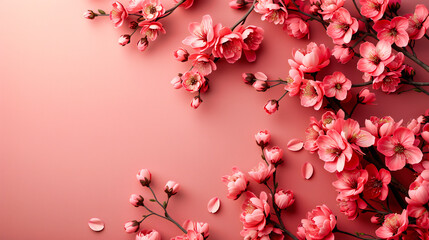 Sakura Splendor: Delicate Cherry Blossoms Frame the Springtime, Offering a Breath of Fresh Air and Renewal