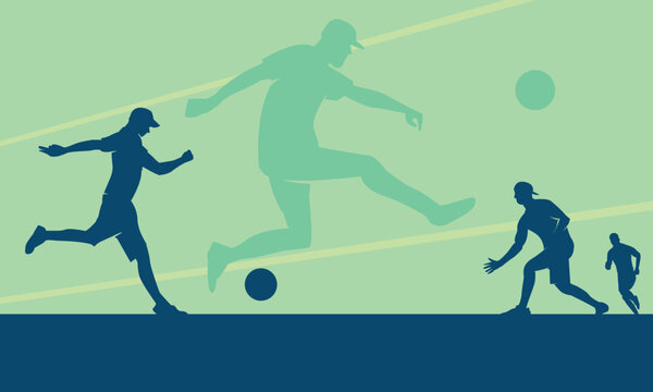 Great attractive editable and memorable kickball poster for competition and tournament event	