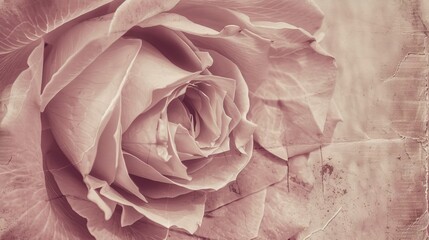 Vintage Dusty Rose Backdrop with Film Effect Zoom Lens
