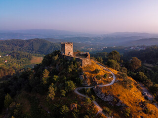 Castelo de Arnoia, district de Braga Portugal