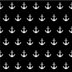 Set of Anchor marine old icon, ship security object element, vector illustration design web