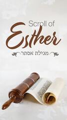 The Scroll of Esther and Purim Festival objects