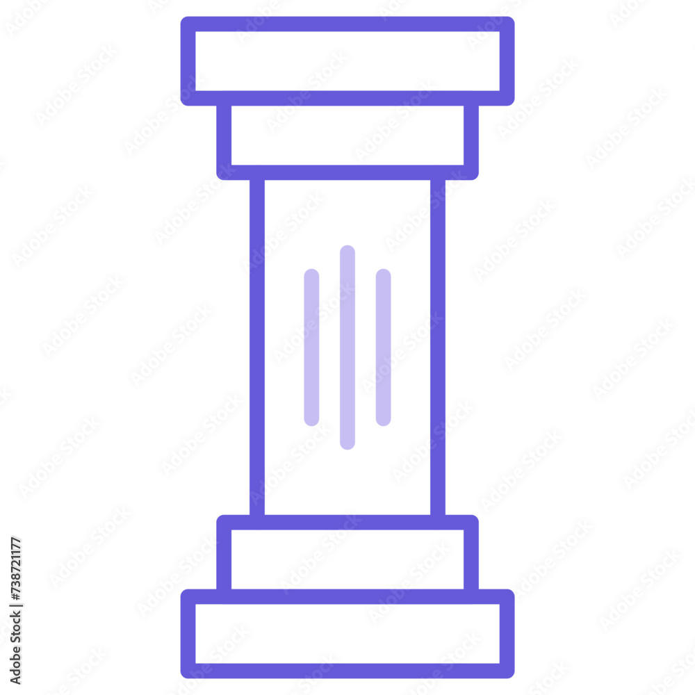 Poster pillar icon