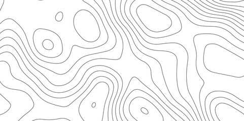 Topographic map background geographic line map . geography concept vector illustration topo contour grid abstract backdrop background .luxury abstract black line art design . - obrazy, fototapety, plakaty