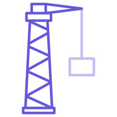 Crane Machine Icon
