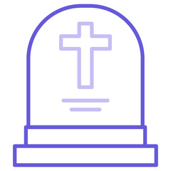 Fototapeta premium Gravestone Icon