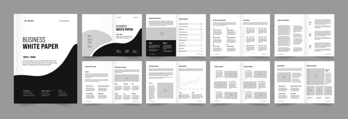 Business White paper template
