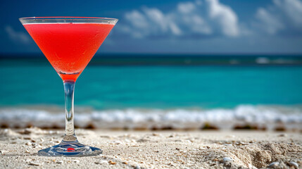 cocktail on the beach