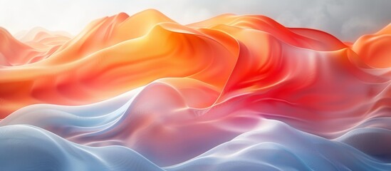 Obraz premium Abstract Colorful waves and Lines background for design and presentation