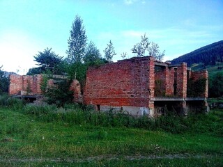 Abandoned Schoolhouse Shell