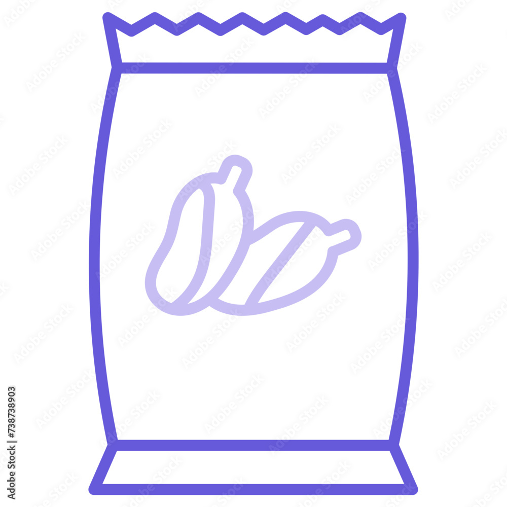 Poster Seeds Bag Icon