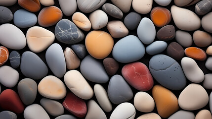 Beautiful colorful pebbles wallpaper