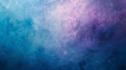 Mysterious Blue and Purple Oil Paint Background Art.