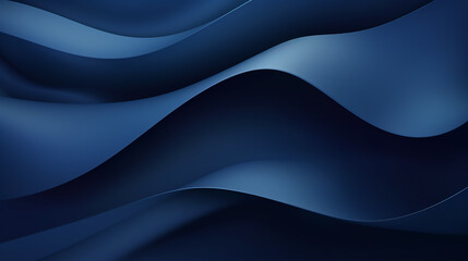 abstract dark blue wavy wave background with lines design.  blue background with flowing lines for technology concept. Dynamic waves. blue abstract background. 