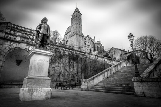 escalier monumental mid