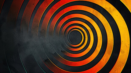 Charcoal color retro groovy background presentation design 