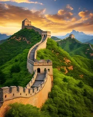 Rolgordijnen The Great Wall of China © NguyenLinh