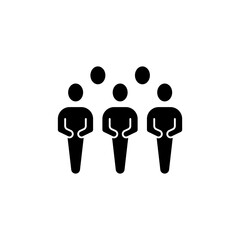 density concept line icon. Simple element illustration. density concept outline symbol design.