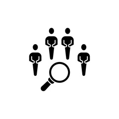 Obraz premium demography concept line icon. Simple element illustration. demography concept outline symbol design.