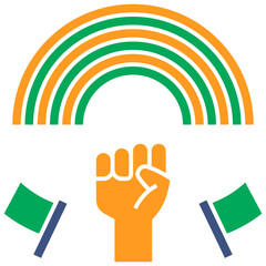 protest color style icon