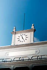 clock tower in the city