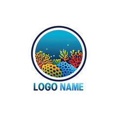  under the sea logo, ocean