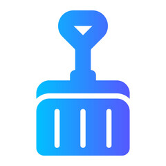 shovel gradient icon