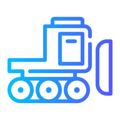 tracked vehicle gradient icon