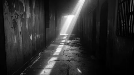Badkamer foto achterwand dark in the night © gabriele