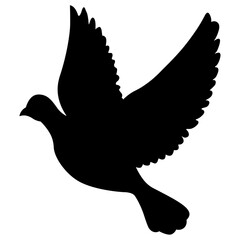 Dove icon in trendy flat style isolated on background. Dove icon page symbol for your web site design Dove icon logo, app, UI. Dove icon Vector illustration