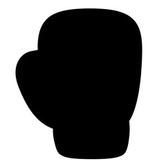 Boxing glove icon illustration isolated vector sign symbol