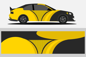Vector design for cars stickers Vector design with grungy lines abstract Design a racing background kit for racing car
