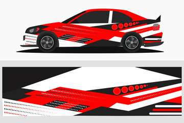 Vector design for cars stickers Vector design with grungy lines abstract Design a racing background kit for racing car
