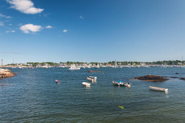 Fototapeta na wymiar Marblehead Harbor Massachusetts