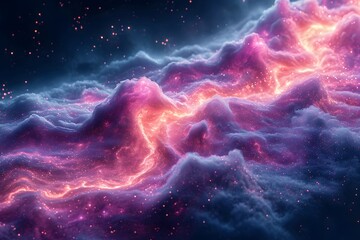abstract background cosmic nebula