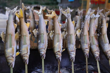 アユの塩焼き