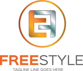 Freestyle Logo design eps file template 