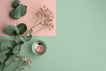 dusty rose and sage green colors feminine
