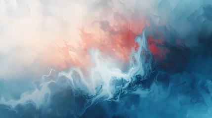 Gardinen abstract smoke waves background © skizophobia