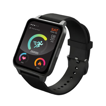 Smart watch isolated , 3d render