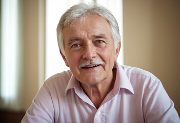 Portrait of senior man